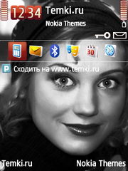 Кристина Асмус для Nokia 5500