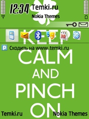 Keep calm для Nokia E62
