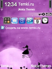 Сиреневый мир для Nokia E5-00