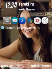 Мила Кунис для Nokia E5-00