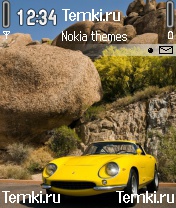 Желтенькая Феррари для Nokia N72