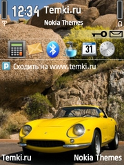 Желтенькая Феррари для Nokia 6790 Surge