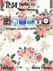 Цветочные обои для Nokia N93i