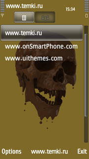 Скриншот №3 для темы Шоколадный череп