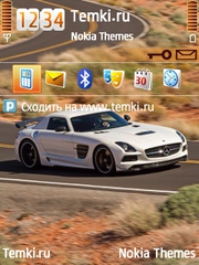 Mercedes Sls Amg для Nokia 6790 Slide
