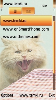 Скриншот №3 для темы Кошак за столом