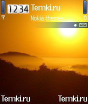 Солнце над водой для Nokia 6600