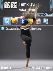 Девушка в танце для Nokia N78