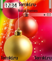 Яркие Новогодние Игрушки для Nokia N70