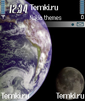 Земля и Луна для Nokia 3230