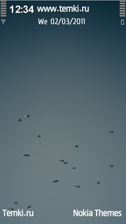 Птицы в небе для Sony Ericsson Kurara