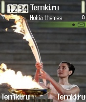 Эстафета олимпийского огня для Nokia N72