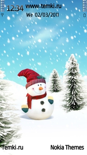 Танцующий Снеговик