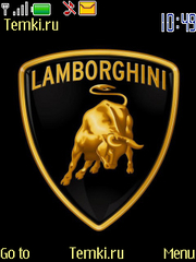 Скриншот №1 для темы Эмблема Lamborghini