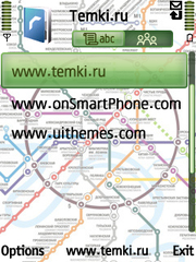 Скриншот №3 для темы Карта Метро Москвы