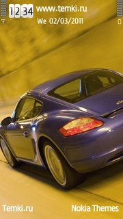 Скриншот №1 для темы Porsche Cayman