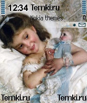 Девочка с куклой для Nokia 6682