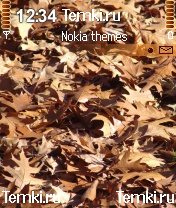 Сухие листья для Nokia 3230