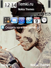 Zombie Boy для Nokia 6790 Slide