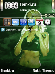 Блондиночка для Nokia E61