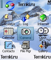 Скриншот №2 для темы Горы в снегу