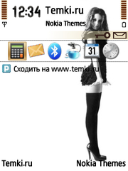 Красотка для Nokia N81
