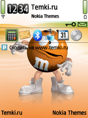Оранжевый для Nokia 6290