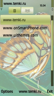 Скриншот №3 для темы Желтая бабочка