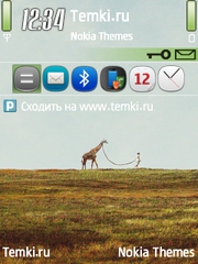 Филипп Шумахер и жираф для Nokia N79