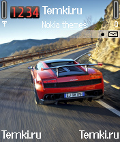 Скриншот №1 для темы Lamborghini