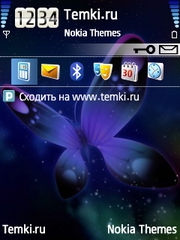 Волшебная бабочка для Nokia 6760 Slide