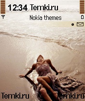 На пляже для Nokia N90