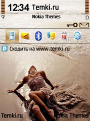 На пляже для Nokia N73