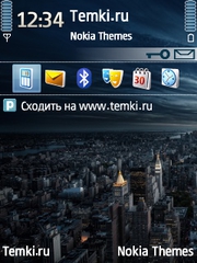 Ночной город для Nokia E55