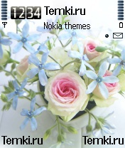 Нежные цветы для Nokia 3230