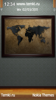 Карта Мира для Sony Ericsson Satio