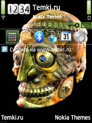 Тибетский череп для Nokia X5-00