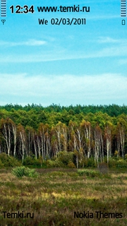 Белорусский лес для Nokia 5233