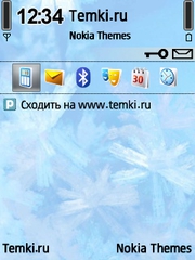 Рождественские кристаллы для Nokia N71