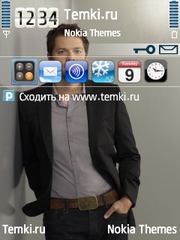 Миша Коллинз для Nokia E70