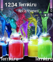 Банки с краской для Nokia 6600