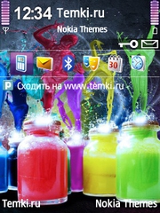 Банки с краской для Nokia 6290