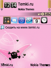 Розовое для Nokia 6124 Classic