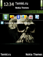 Злобный Череп для Nokia N75
