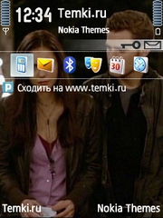 Елена и Стефан для Nokia 6700 Slide