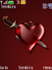 Разбитое Красное Сердце для Nokia 5132 XpressMusic