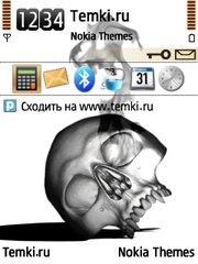 Череп вампира для Nokia E5-00