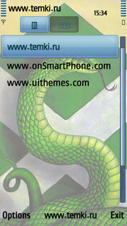Скриншот №3 для темы Змея