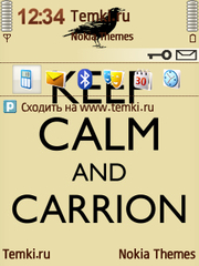 Keep calm для Nokia 6790 Surge