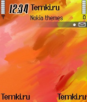 Раскрашенный лист для Nokia N90